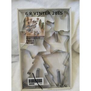 Ikea Star, Reindeer & Tree 3D Metal Cookie Cutters - Johan Kroon